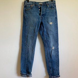 Levi's 711 Altered Jeans Vintage-inspired